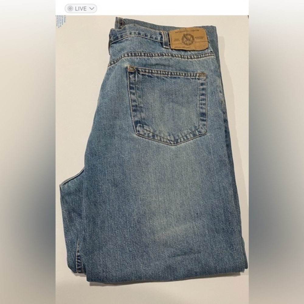 Eddie Bauer Men’s Classic Blue Denim Jeans